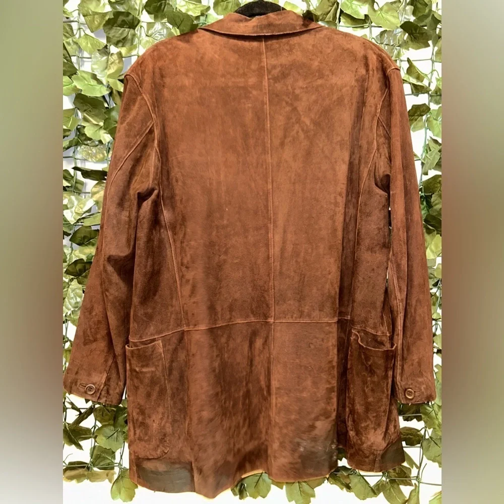 Used Vintage Men’s Leather Size M/L - Picture 2 of 11